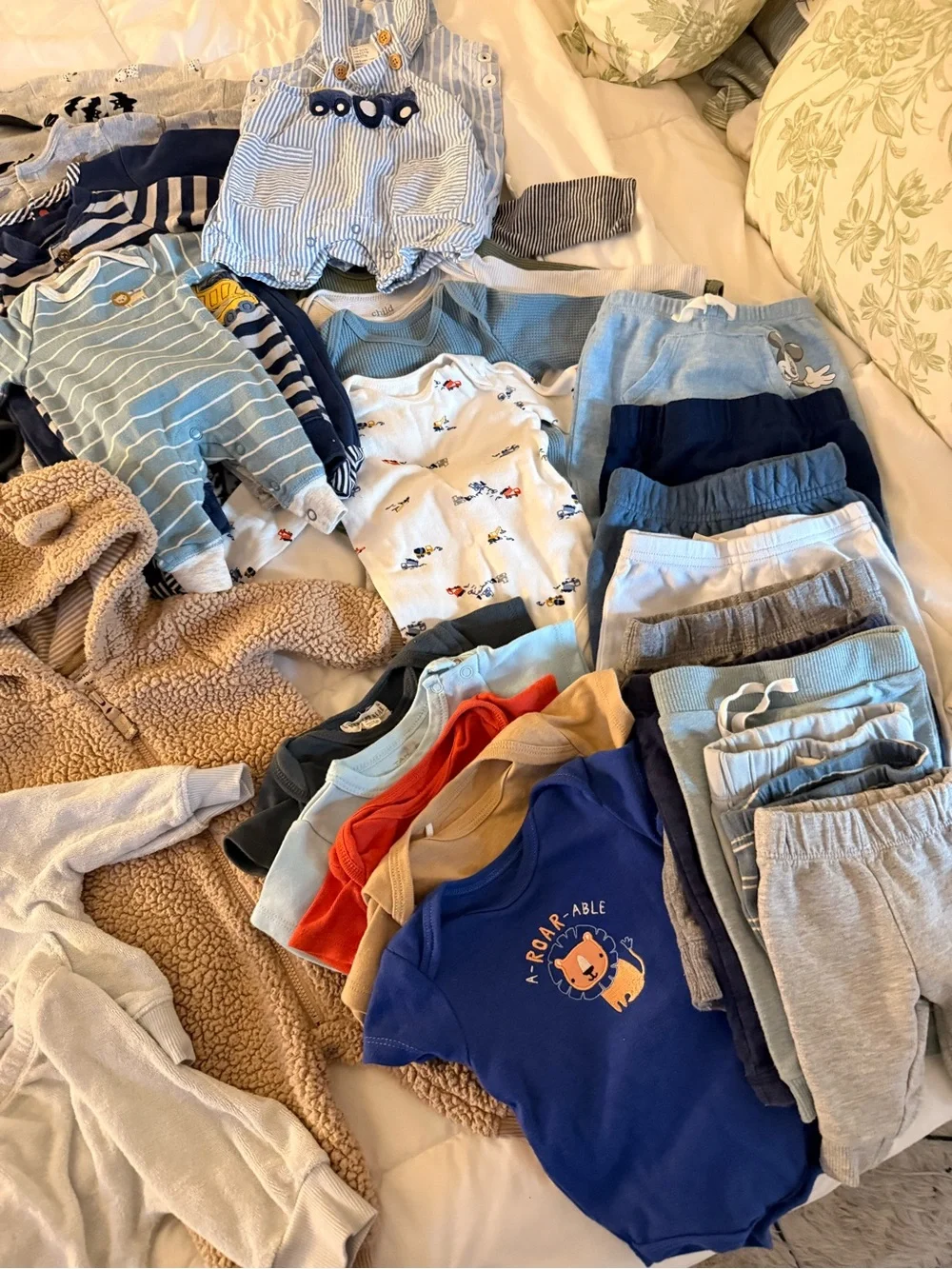 Baby boy clothes bundle size newborn through 6 months! - Picture 5 of 9